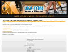 Tablet Screenshot of loca-hydro.com